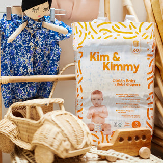 Kim & Kimmy No-Rash, No-Leaks Magical Diapers